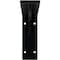 Ekena Millwork Embrey Steel Bracket, Powder Coated Black 2"W x 16"D x 6 1/2"H BKTM02X16X06EBPBL - alternate 8